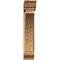 Ekena Millwork Thorton Traditional Smooth Bracket w/ Offset Brace, Western Red Cedar, 7 1/2"W x 32"D x 40"H BKT0806X32X40THR01SWR - alternate 4